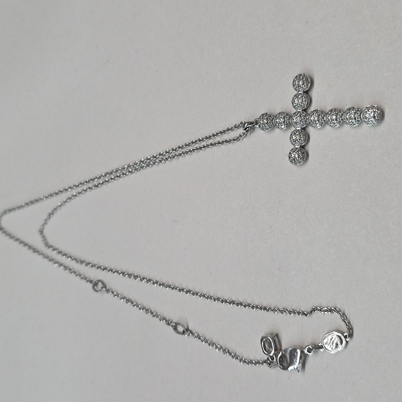 Swarovski Insigne Cross Pendant Necklace - Picture 2 of 8